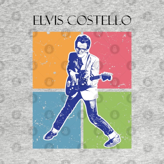 Elvis Costello by Yopi